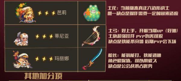 以坎公骑冠剑武器选择什么好装备（打造最强坎公骑冠剑）