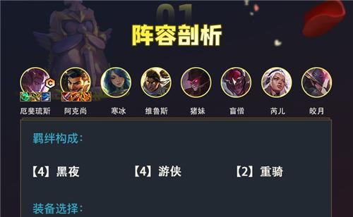 云顶之弈（如何打造最强水影游侠阵容）
