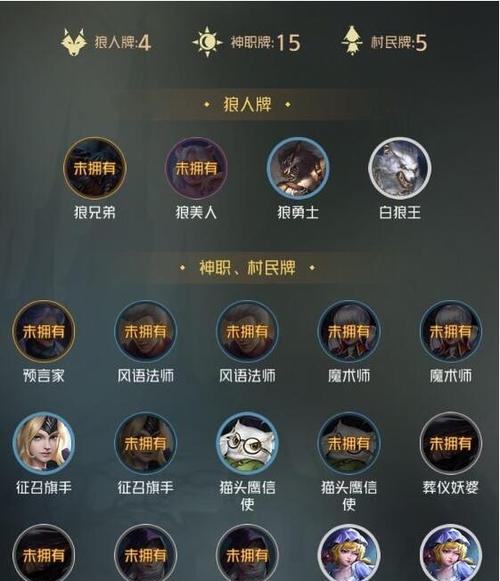 狼人对决卡牌全解析？狼人卡牌属性与技能如何运用？