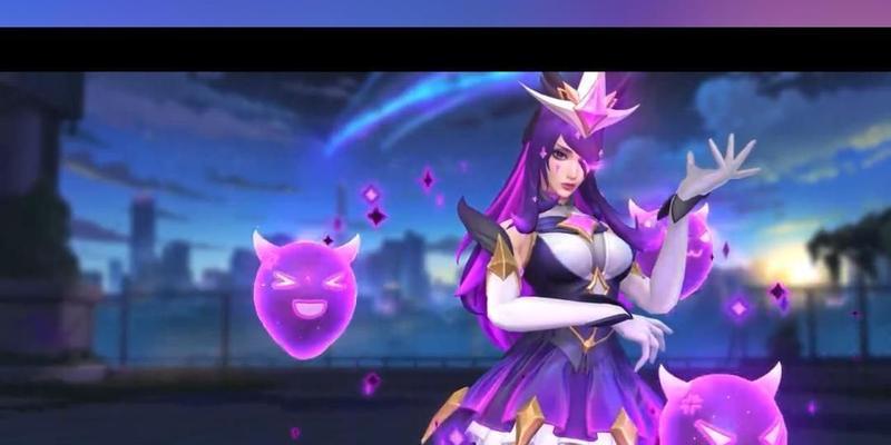 手游中紫色衣服女生角色名是什么？