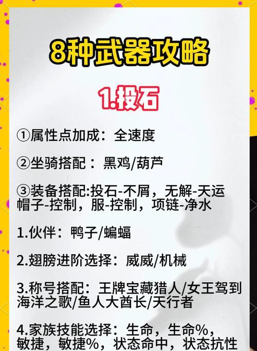 武器获取途径有哪些？
