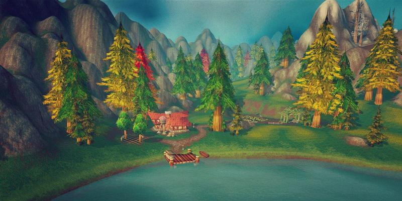 如何在魔兽世界中坐下来欣赏风景？