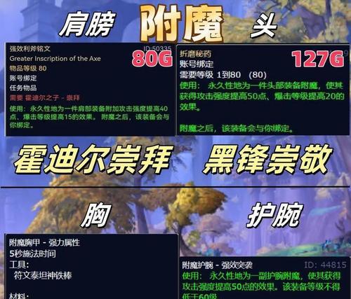 魔兽世界副手附魔如何在拍卖行搜索？有哪些技巧？