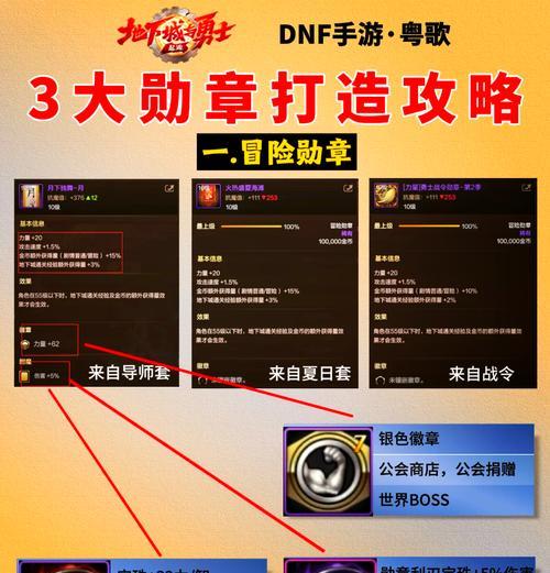 地下城勋章合成方法有哪些？