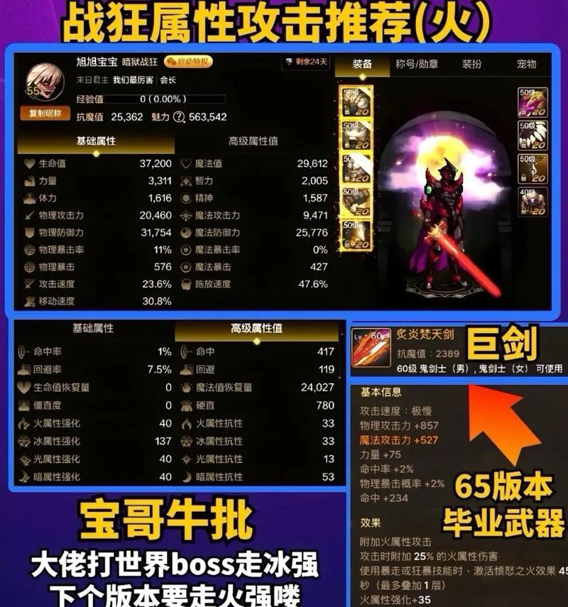 地下城攻击装备属性包括哪些？
