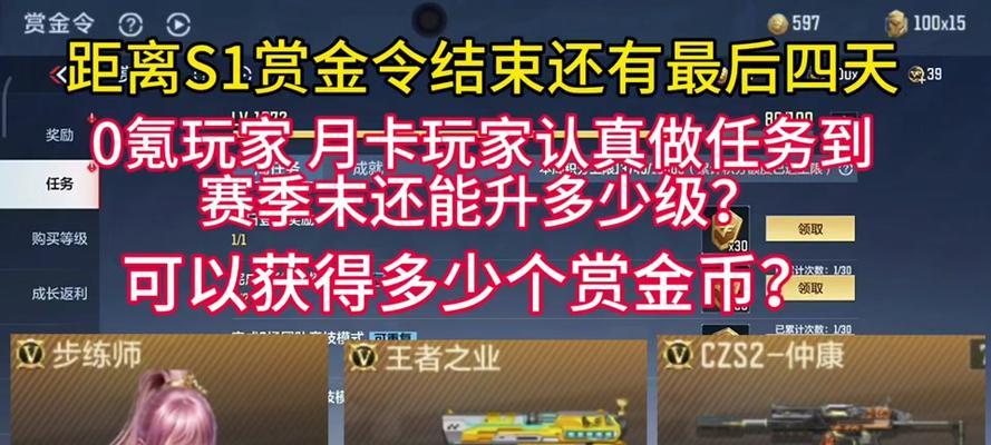 cf赏金令达到多少级可以打折？打折条件是什么？