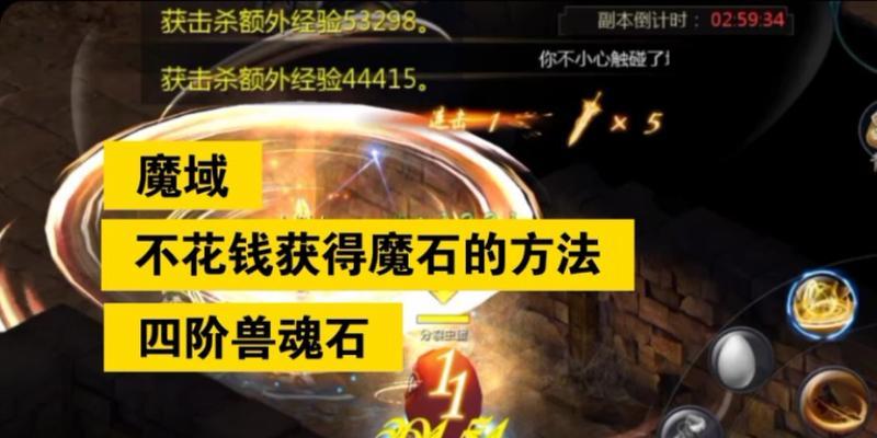 魔域王者圣兽经验石使用方法是什么？