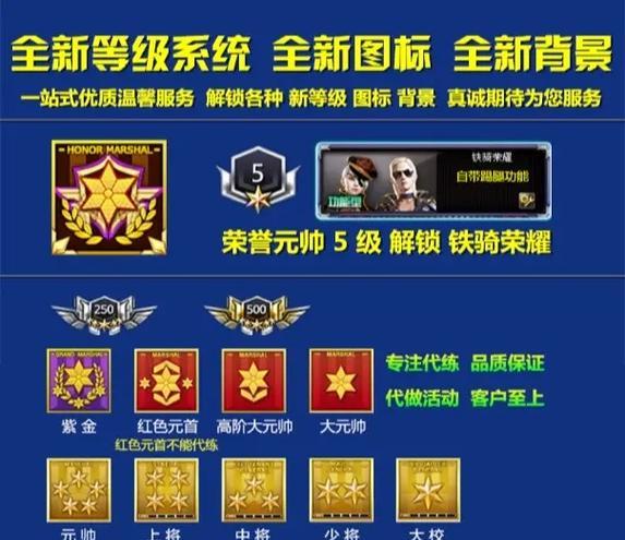 CF上尉等级要求是多少？